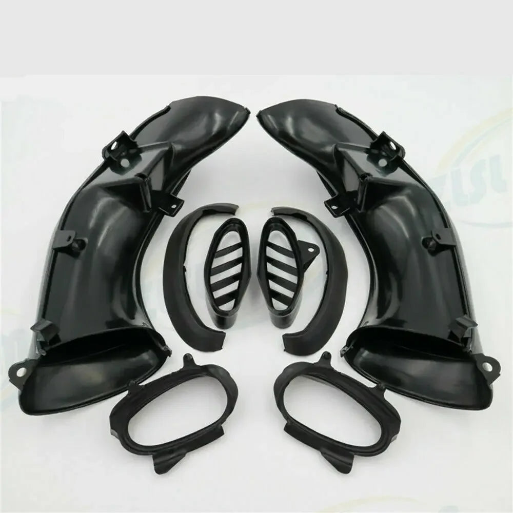 For Yamaha YZF R1 YZF1000 2004 2005 2006 8PCS Ram Air Intake Tube Duct Cover Fairing