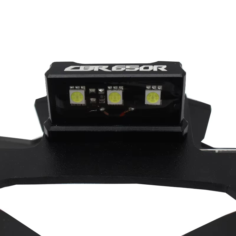 CB/CBR 650R Motorcycle License Plate Holder Tail Light Bracket Tidy Fender Eliminator for Honda CB650R CBR650R 2021-2024
