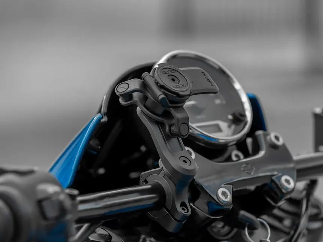 Quad Lock Phone Mount-Motorcycle Fork Stem Mount&Vibration Dampener