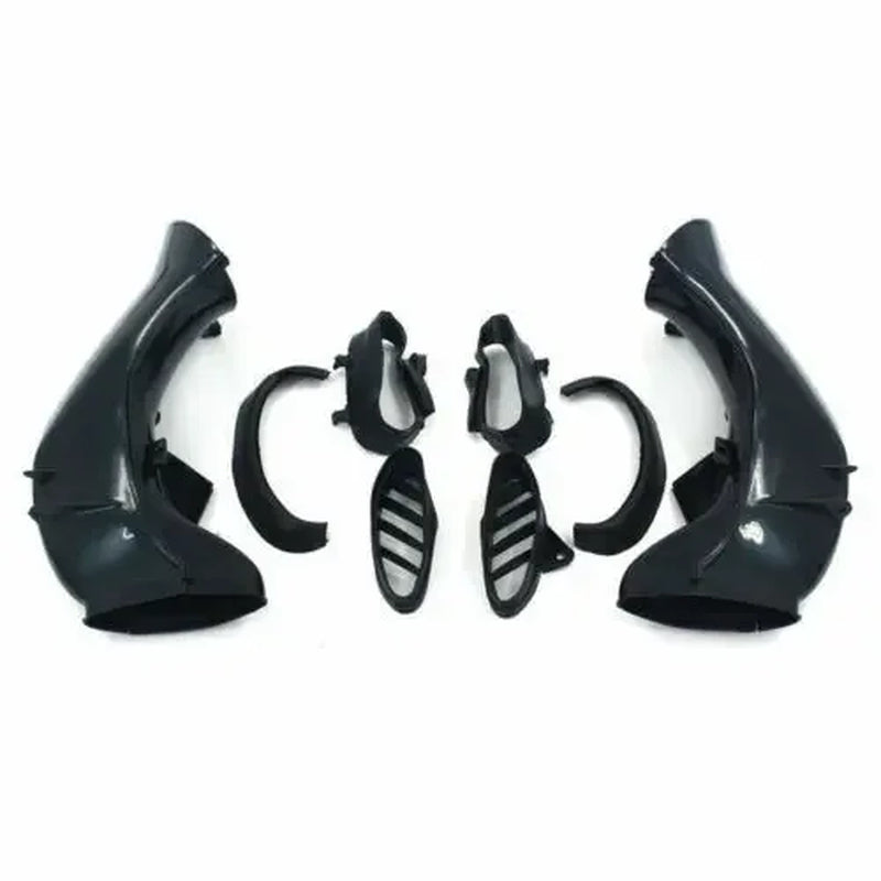 For Yamaha YZF R1 YZF1000 2004 2005 2006 8PCS Ram Air Intake Tube Duct Cover Fairing