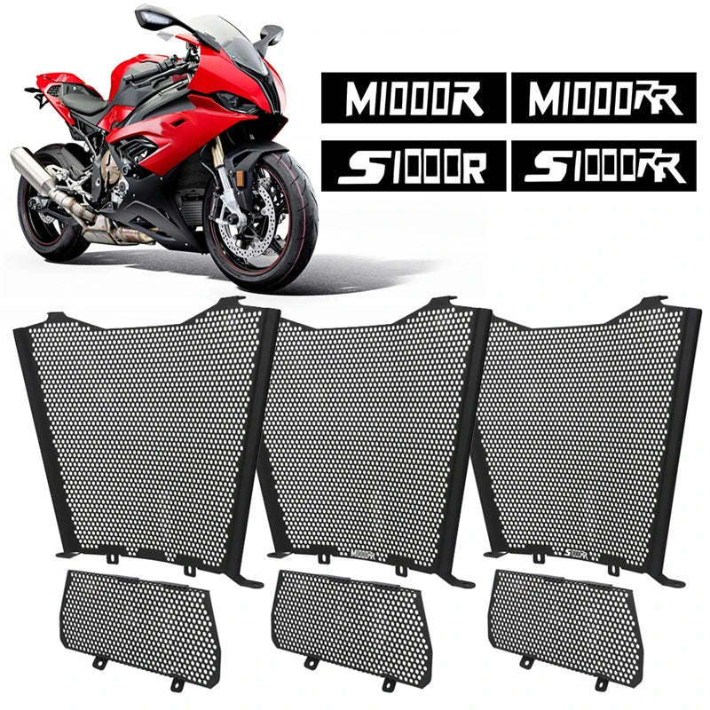 For BMW S1000RR S1000R M1000RR M1000R 2019 2021 2022 2023 2024 Motorcycle Radiator Guard Protection Cooler Grill Cover Protector