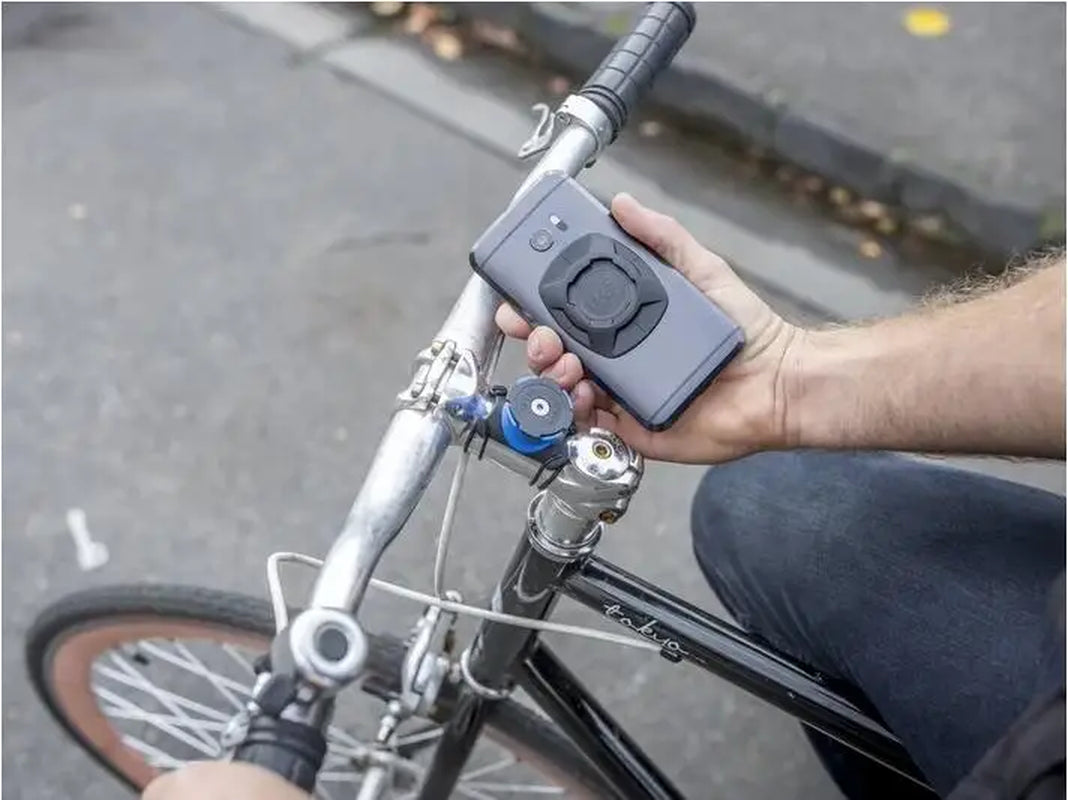 Quad Lock Phone Mount - Universal Adaptor & Motorcycle Handlebar Mount