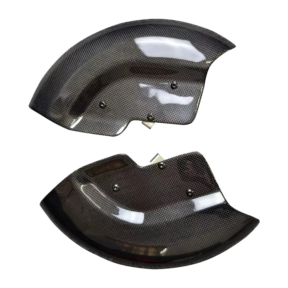 New for Ducati V2 V4 V4S Street Fighter V4 Carbon Fiber Wheel Cover Kit Air Deflector Protective Fairing Motorcycle Accessories