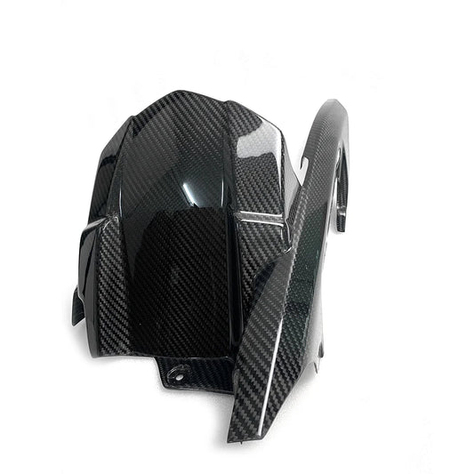 Carbon Fiber Motorcycle Rear Fender with Chain Guard Cover Splash Mud Dust Guard Mudguard for KAWASAKI Z900/Z900RS 2017+