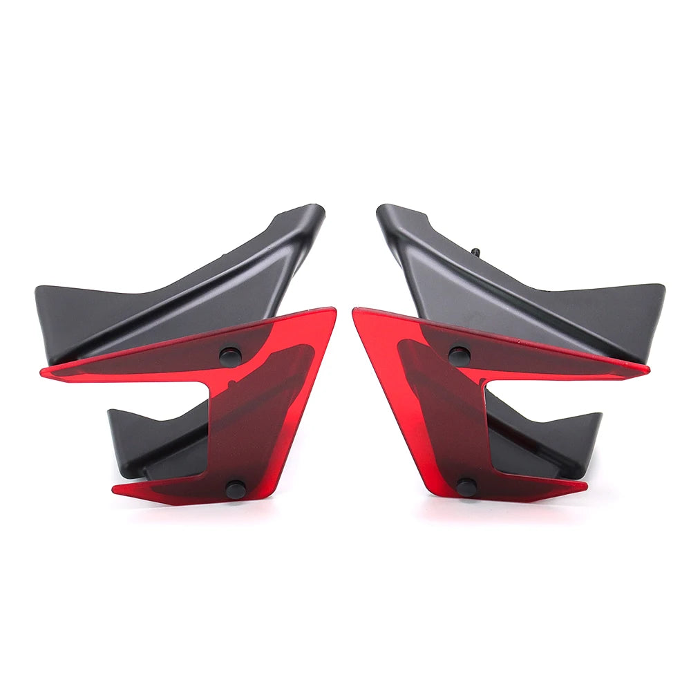NEW Motorcycle Parts Side Downforce Naked Spoilers Fixed Wing Winglet Fairing Wings Deflectors for Yamaha MT07 MT 07 MT-07 2021