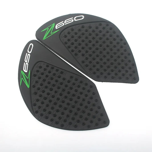 For Kawasaki Z650 Z 650 Motorcycle Tank Pad Protector anti Slip Oil Tank Pad Sticker Decals Side Gas Knee Grip Traction Protect