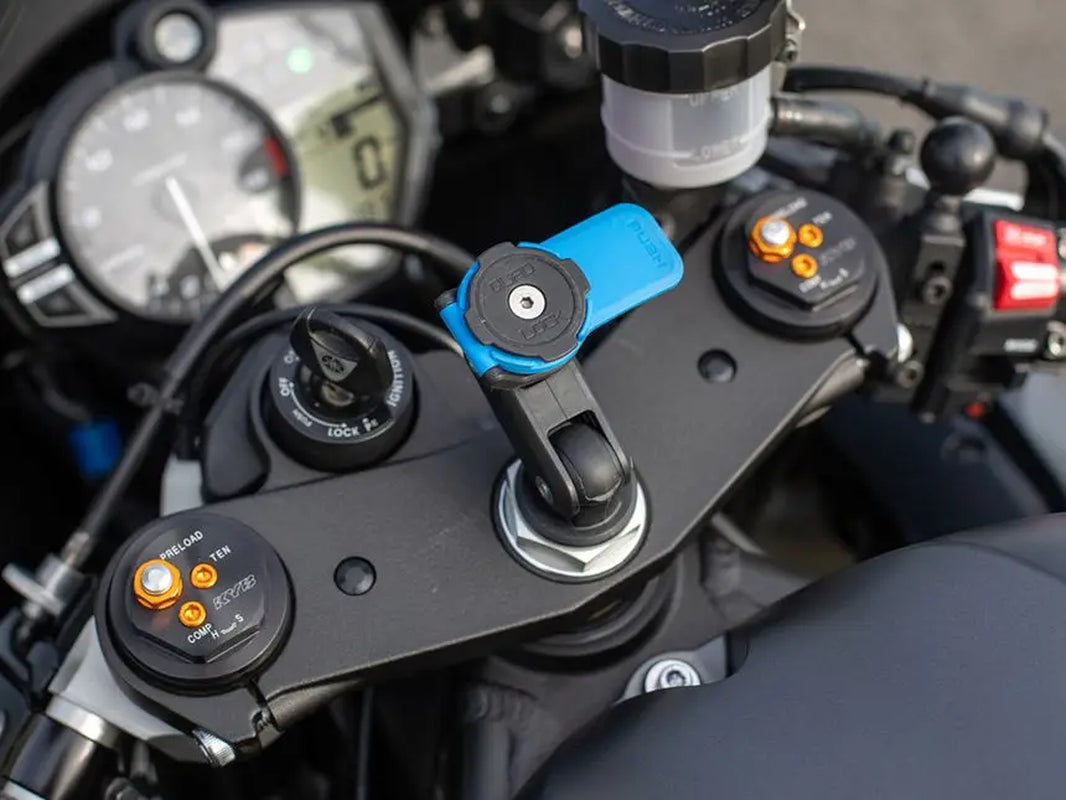 Quad Lock Phone Mount-Motorcycle Fork Stem Mount&Vibration Dampener