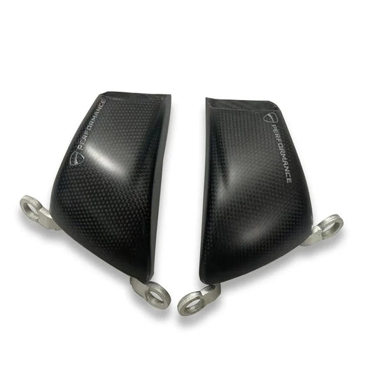 FOR DUCATI Panigale Streetfighter MTS V4 V4S V4SP SP SP2 100MM Front Carbon Fiber Caliper Radiator Cover Air Duct Brake Cooling