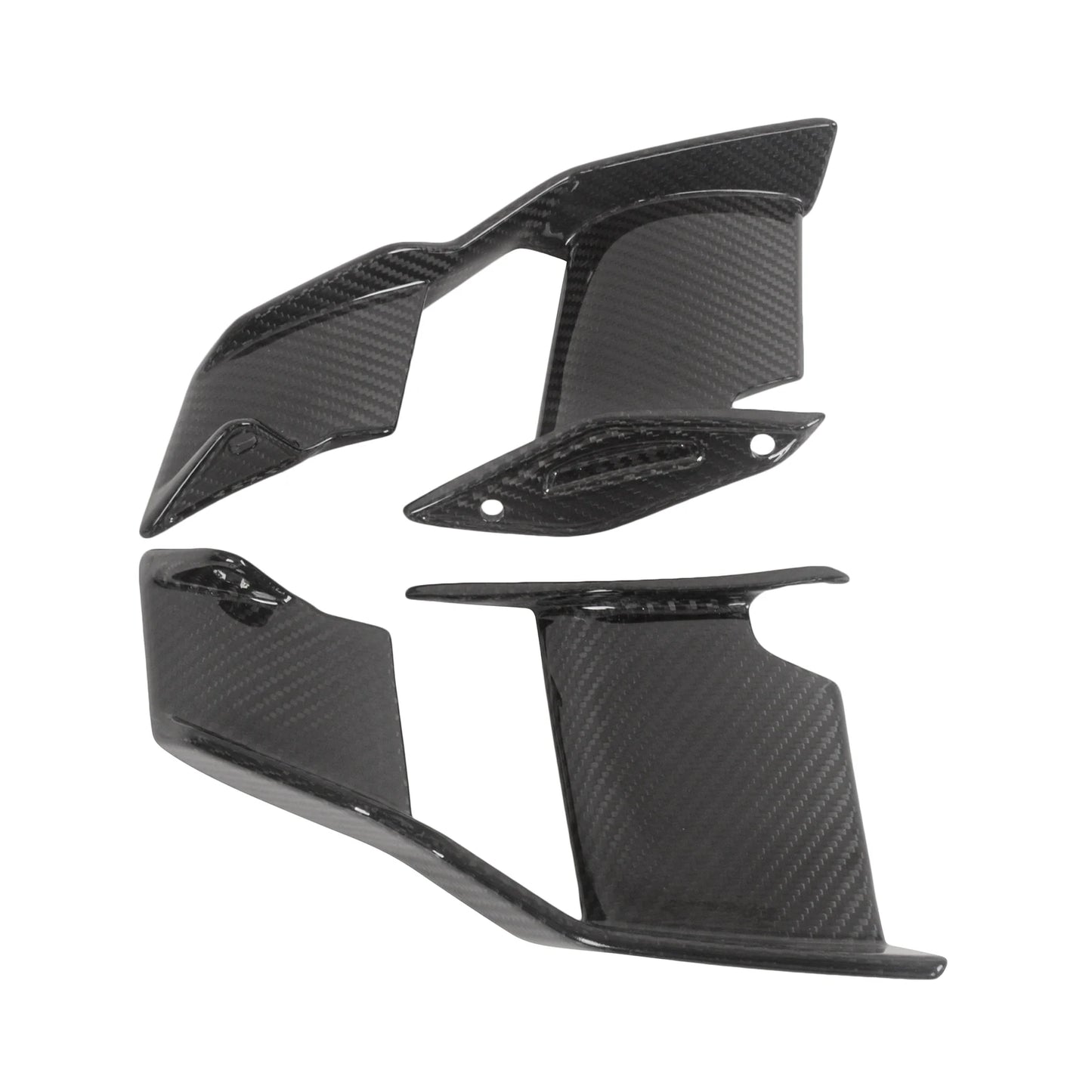 For BMW S1000R 2021 2022 2023 M1000R 2023 100% Carbon Fiber Front Winglets Kits Fairing