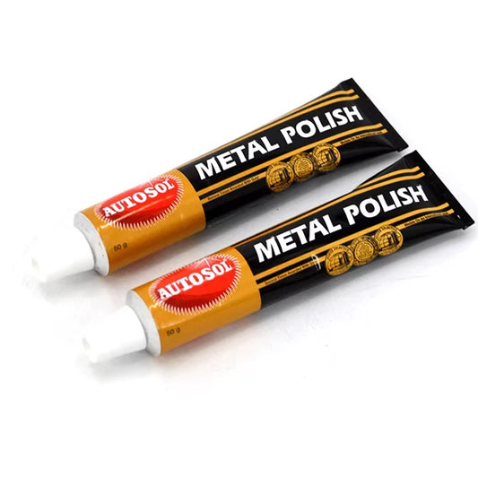 50/100G German AUTOSOL Metal Polishing Paste Stainless Steel Rust Removal Grinding Copper Metal Watch Scratch Repair Cream