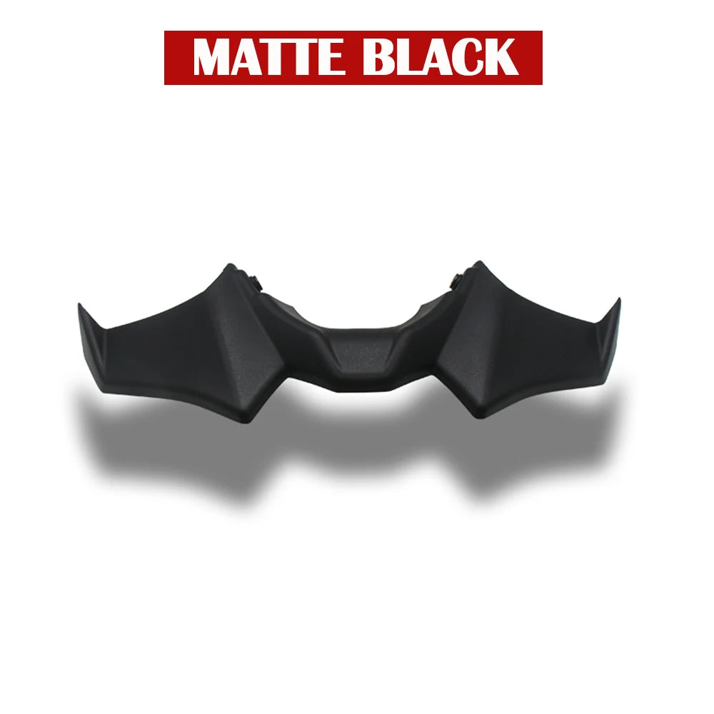 Motorcycle Accessories Black Naked Front Downforce Spoiler Winglet Aerodynamic Wing Kit Spoiler for YAMAHA MT 07 2021 2022 2023