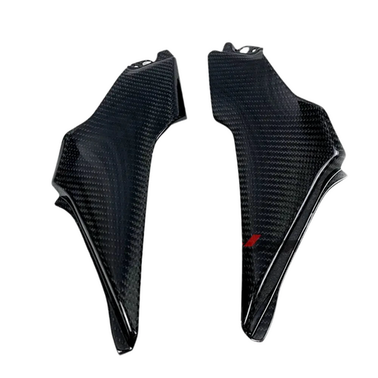 Tapa lateral fibra de carbono para Kawasaki Z900 2017-2023 2021 2022 Z900SE