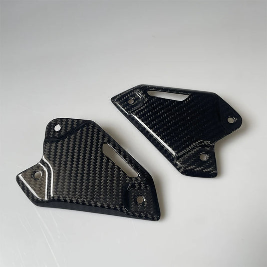 Z900 Carbon Fiber Motorcycle Accessories Footrest Heel Guard Cover for KAWASAKI Z900 2017-2023 Rearsets Foot Rest Peg Protector