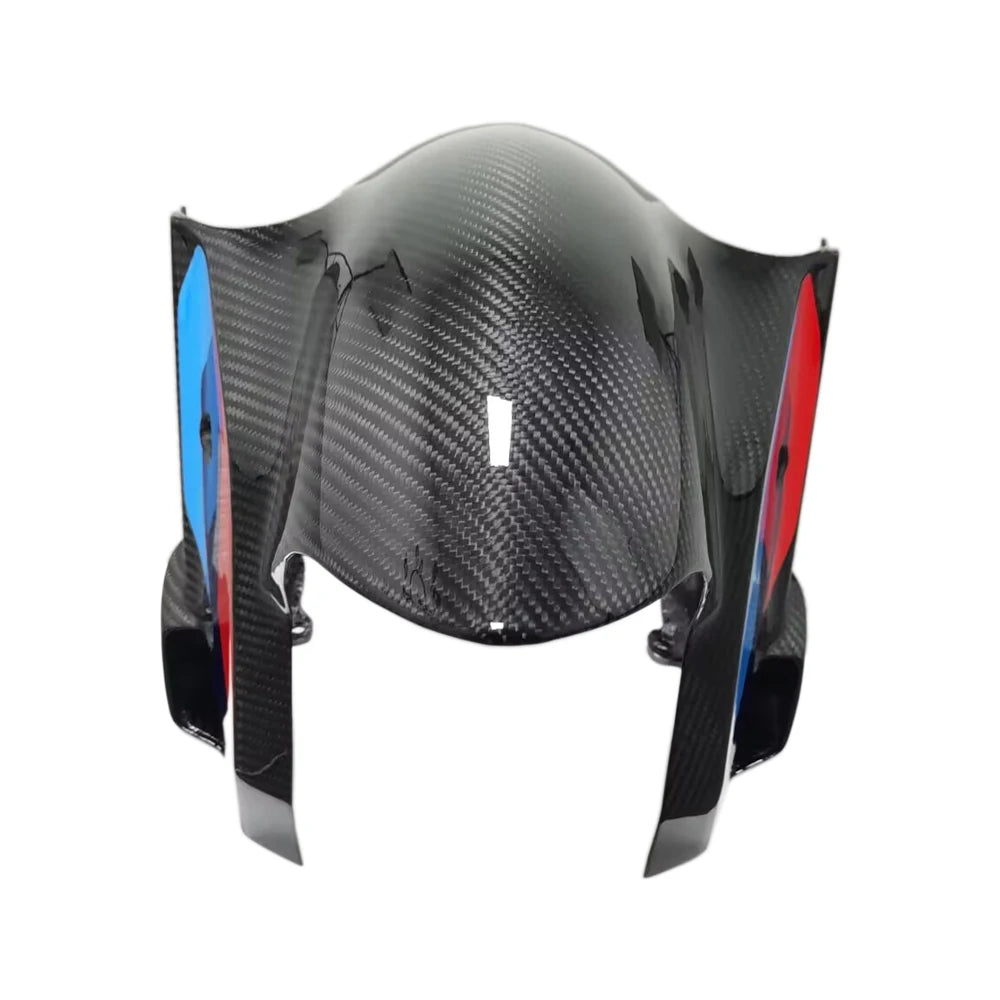 For BMW S1000RR M1000R S1000R M1000RR S1000XR 2023 Motorcycle Parts Carbon Fiber Front Mudguard, New Thunder Version Mudguard