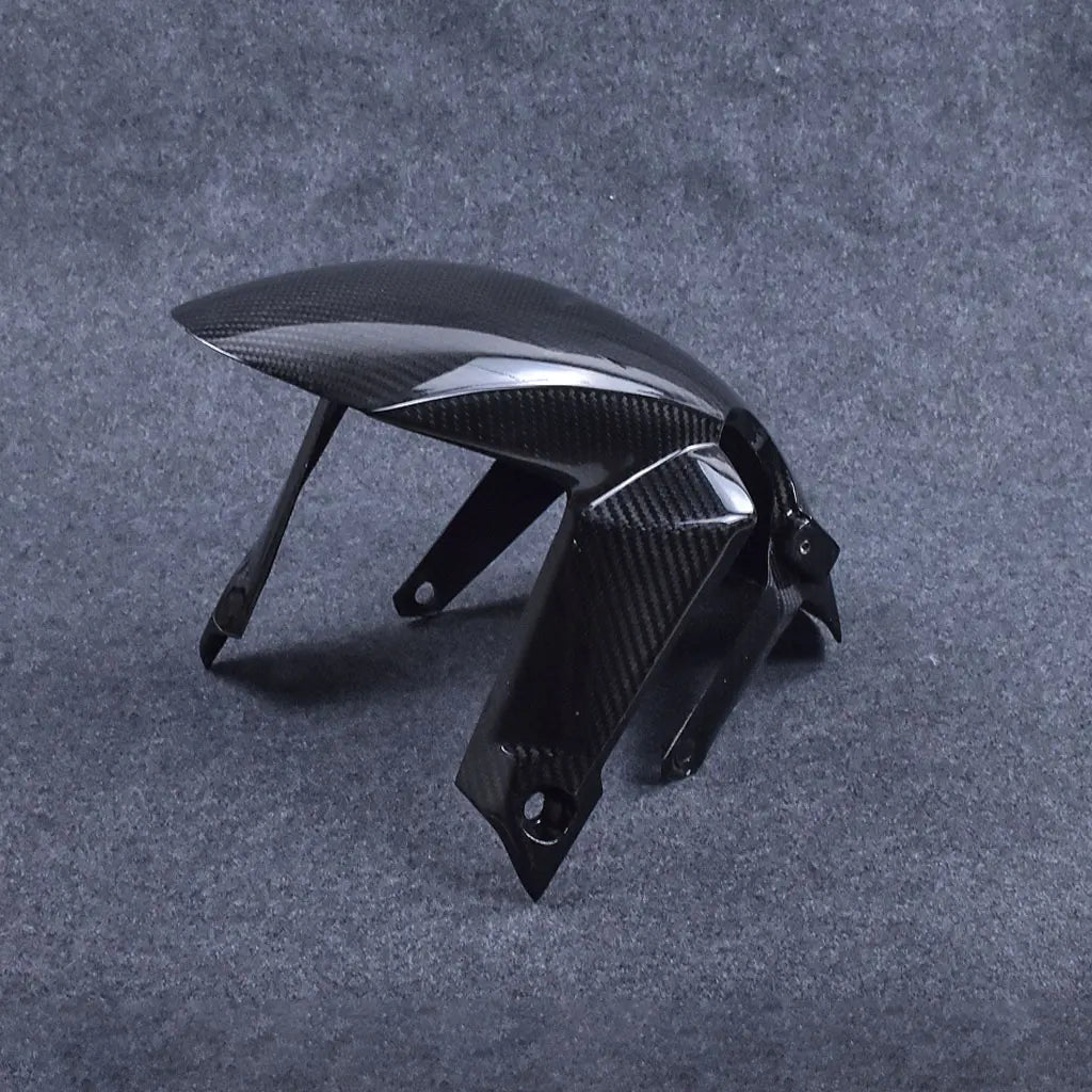 100% Dry Carbon Fiber Motorcycle Front Fender Hugger Mudguard for HONDA CBR650R CB650R 2019 2020 2021 2022 2023