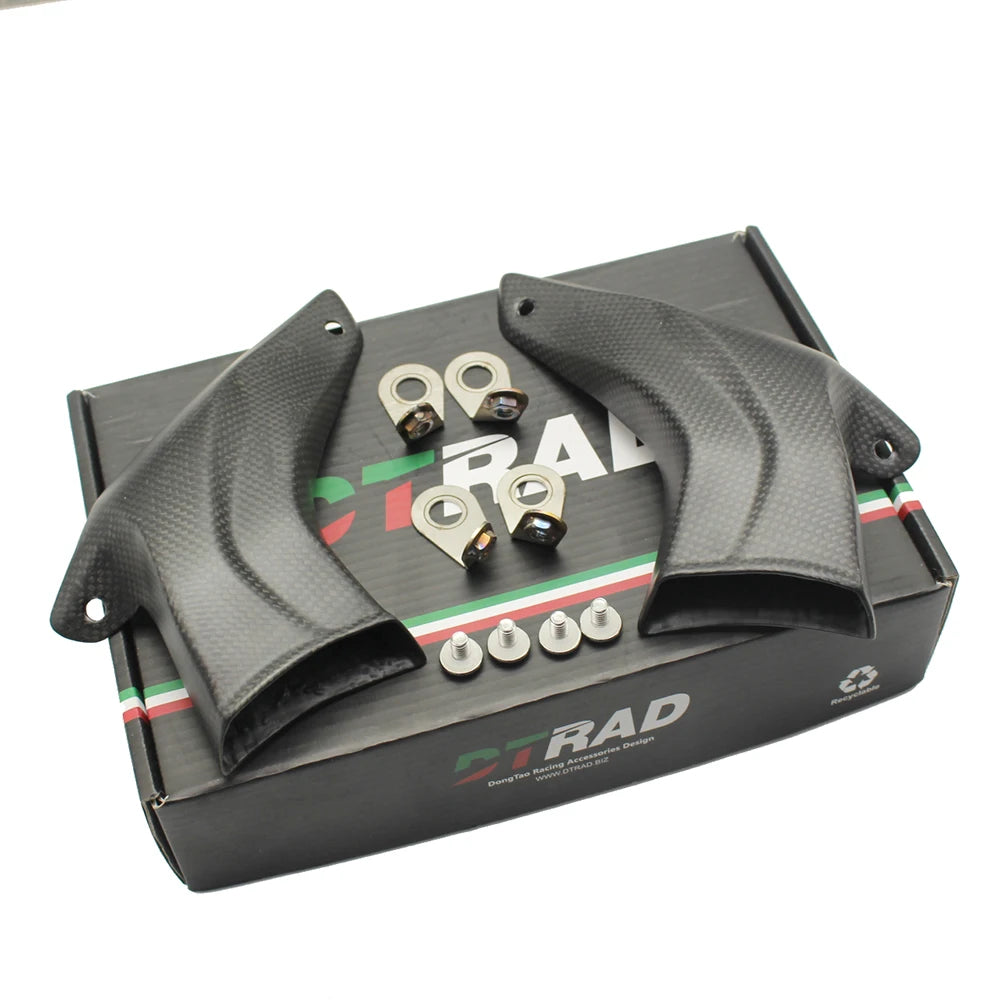 For Kawasaki Z900 Z750 Z800 Z650 Z1000 ER6N ZX10R ZX6R Ninja 300 400 650 H2 Motorcycle Brake System Air Cooling Air Ducts