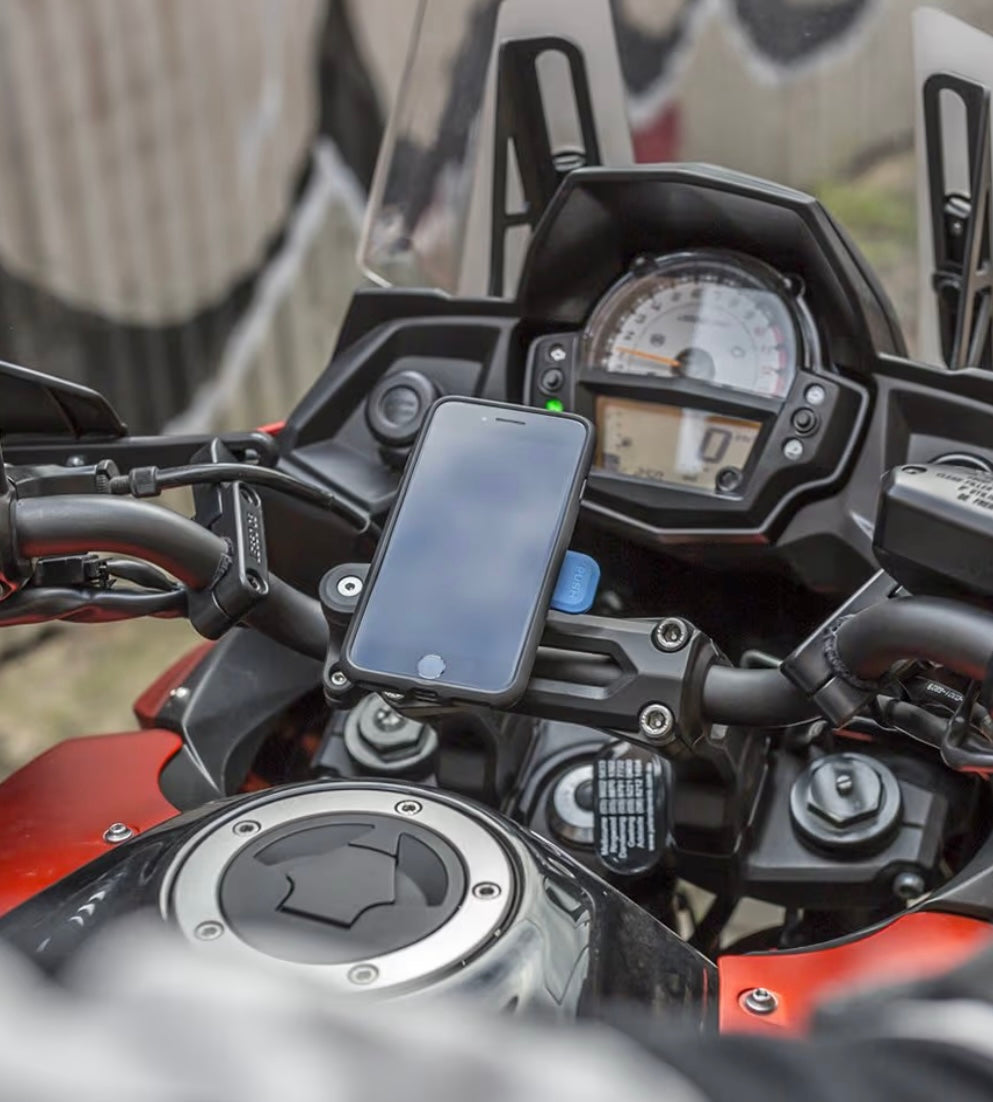Soporte de teléfono Quad Lock para manillar de moto
