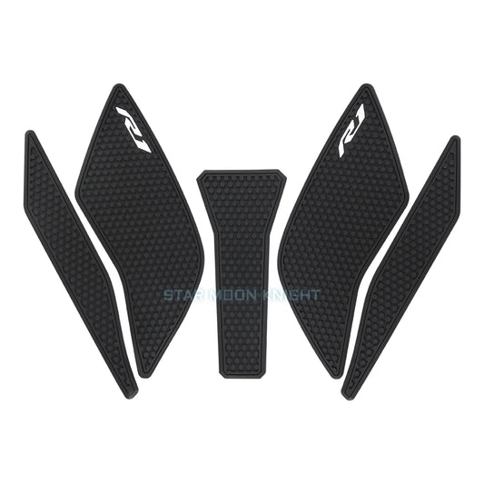 For Yamaha YZF R1 R1M YZFR1 YZF-R1 2015 - 2021 Motorcycle Non-Slip Side Fuel Tank Stickers Waterproof Pad Rubber Sticker