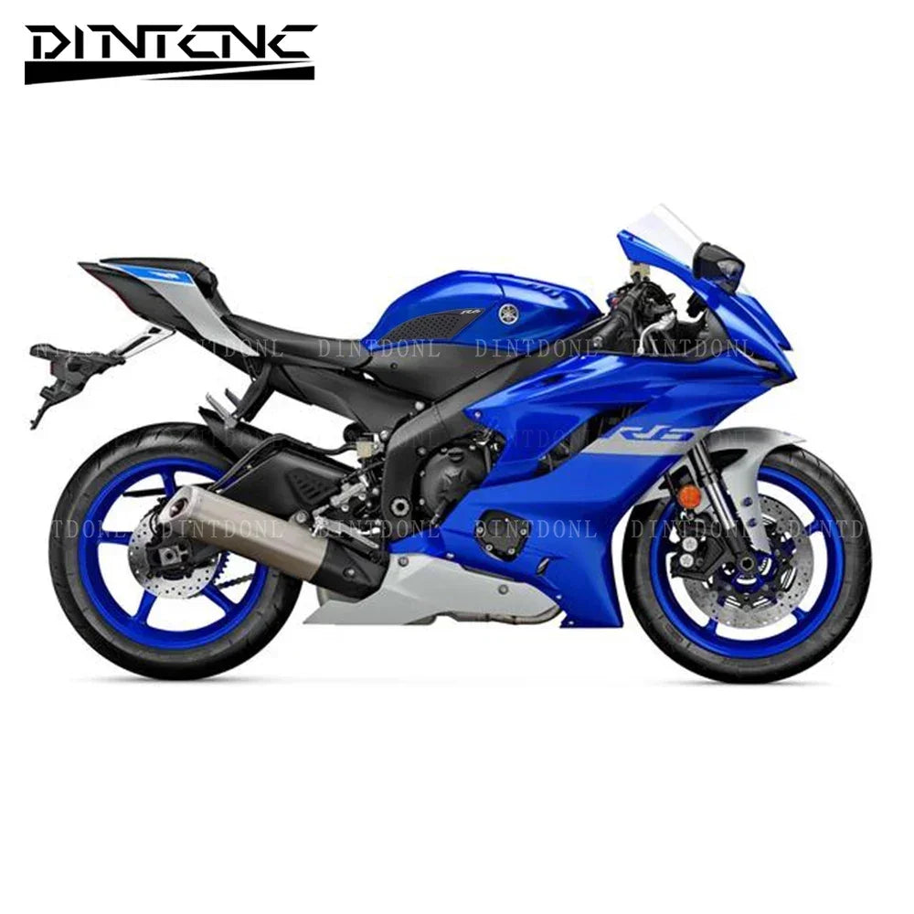 Anti-Slip Rubber Stickers for YAMAHA YZF-R6 2017-2022 Motorcycle Fuel Tank Side Protection Pad YZFR6 2020 2021 YZF R6 2018 2019