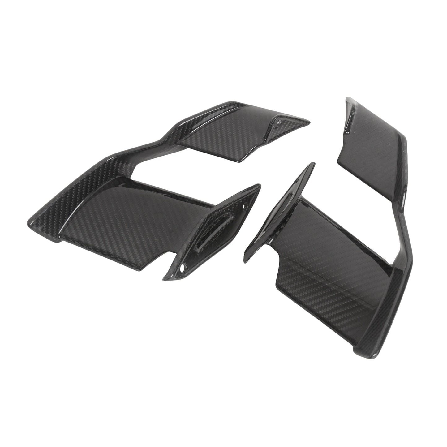 For BMW S1000R 2021 2022 2023 M1000R 2023 100% Carbon Fiber Front Winglets Kits Fairing