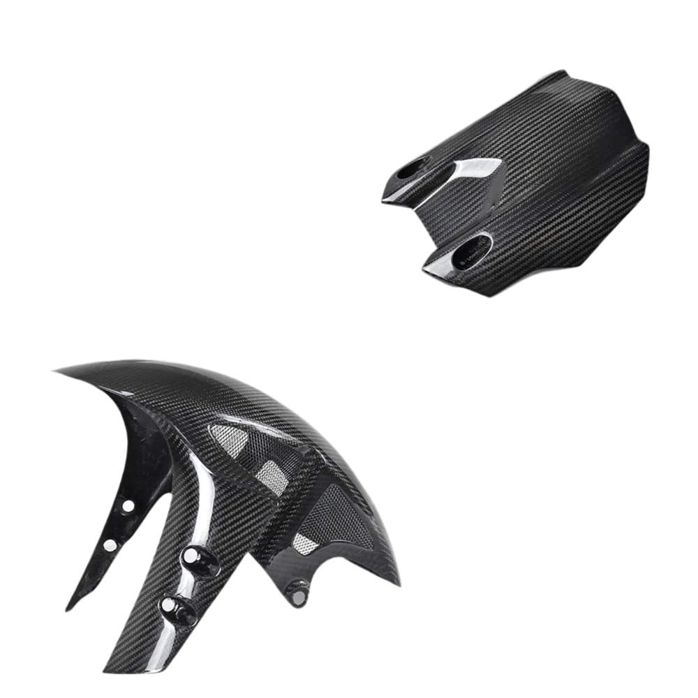 Guardabarros delantero + trasero en fibra de carbono real YAMAHA YZF-R1 2015- 2022 2021 YZF-R1M YZFR1 YZF R1 R1M