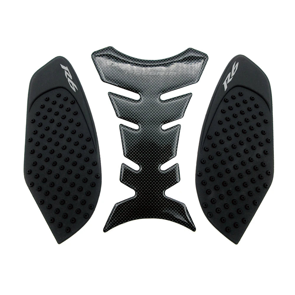 Motorcycle Knee Grip Traction anti Slip Side Stickers Fuel Tank Pad Cover Protector Decals for Yamaha YZF R6 YZFR6 600 2008-2016