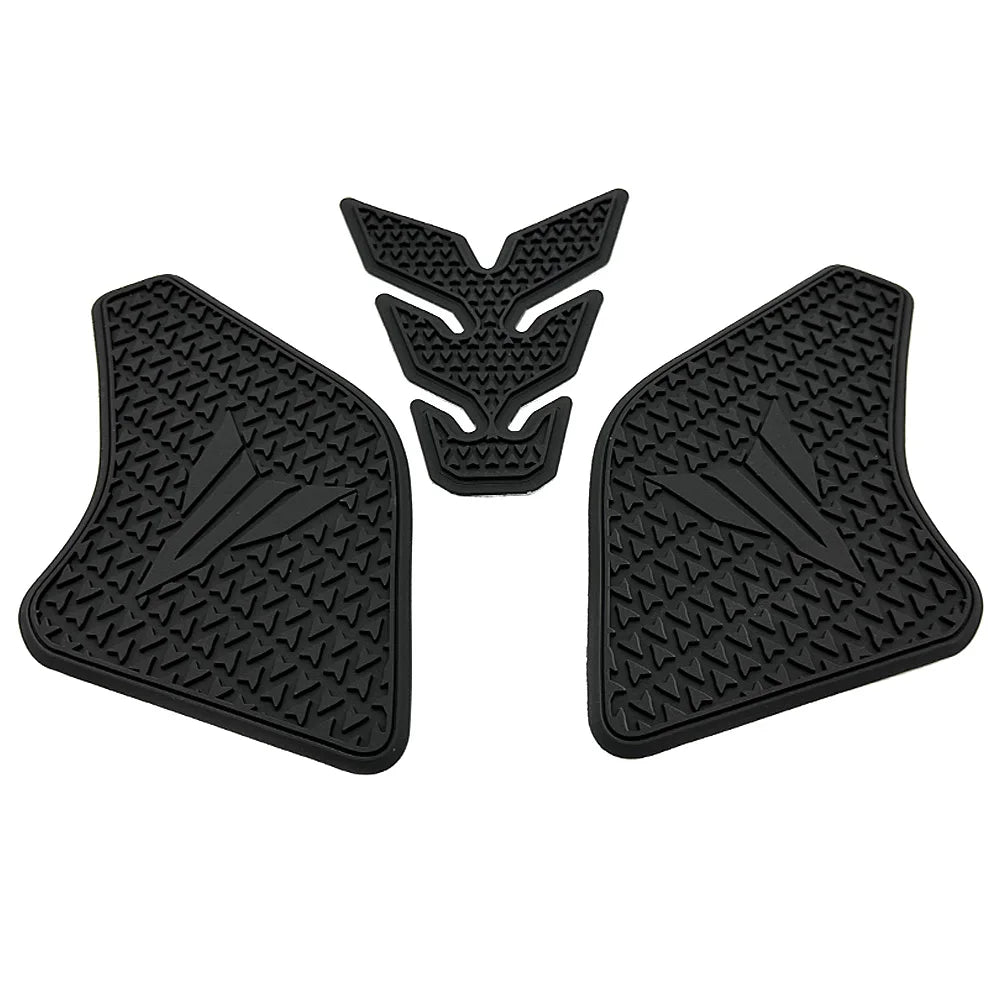 FOR YAMAHA MT07 MT-07 MT 07 2021 2022 2023 Motorcycle Accessories Non-Slip Side Fuel Tank Stickers Waterproof Pad Rubber Sticker