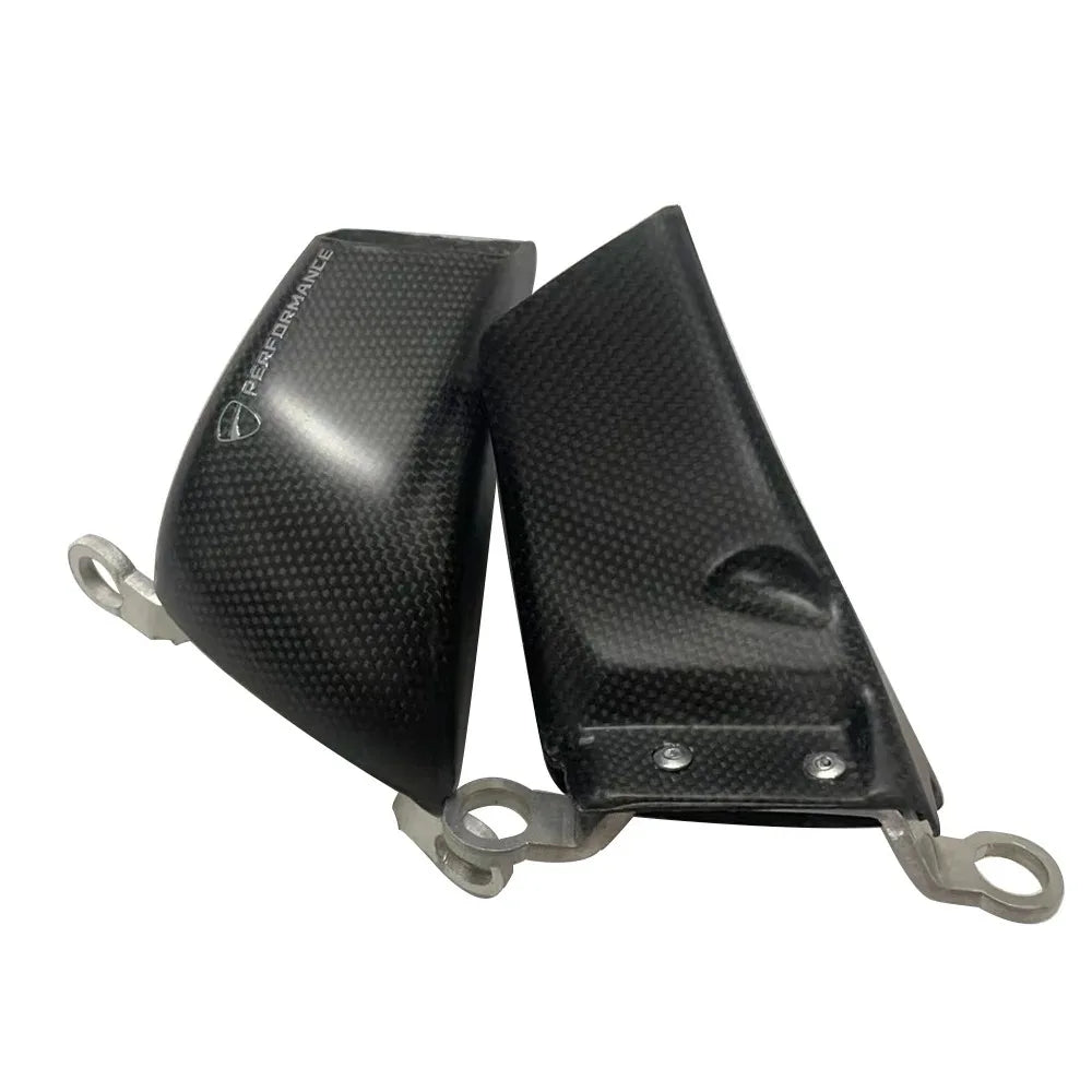 FOR DUCATI Panigale Streetfighter MTS V4 V4S V4SP SP SP2 100MM Front Carbon Fiber Caliper Radiator Cover Air Duct Brake Cooling