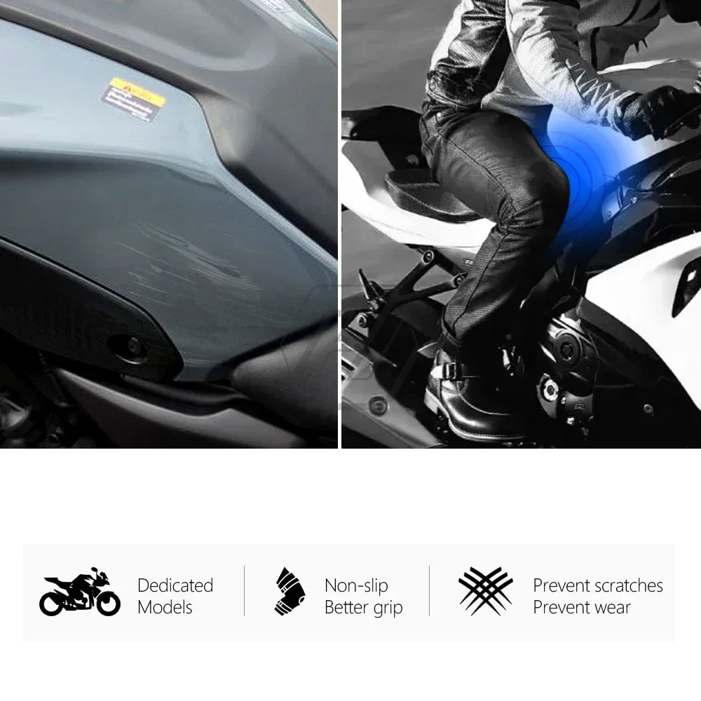 Motorcycle Side Tank Pad Knee Protection for Kawasaki Z900 2017-2025