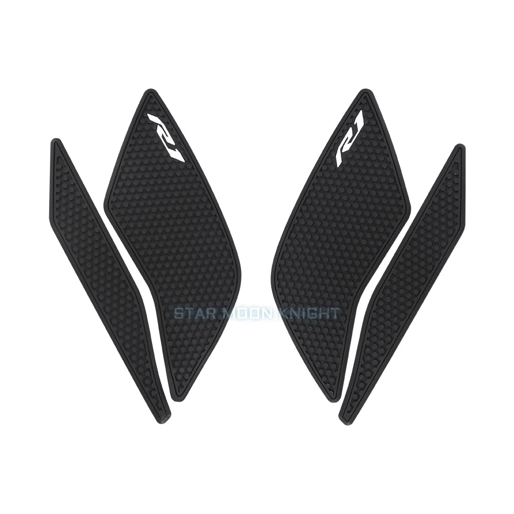 For Yamaha YZF R1 R1M YZFR1 YZF-R1 2015 - 2021 Motorcycle Non-Slip Side Fuel Tank Stickers Waterproof Pad Rubber Sticker