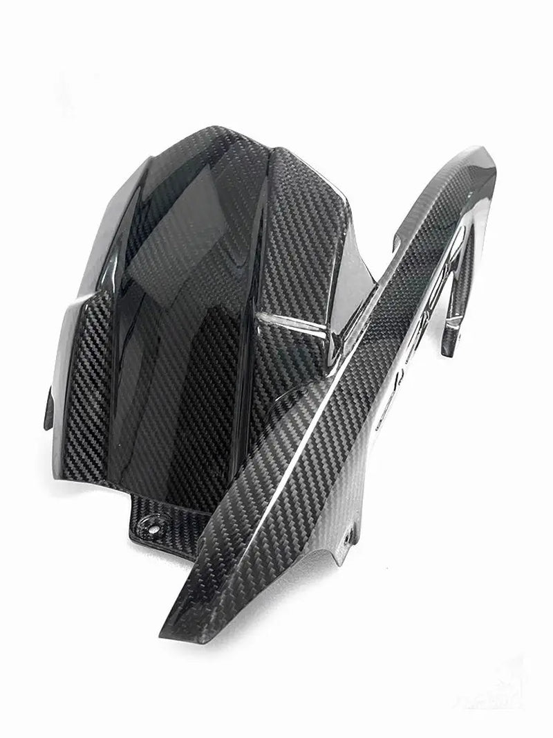 Carbon Fiber Motorcycle Rear Fender with Chain Guard Cover Splash Mud Dust Guard Mudguard for KAWASAKI Z900/Z900RS 2017+
