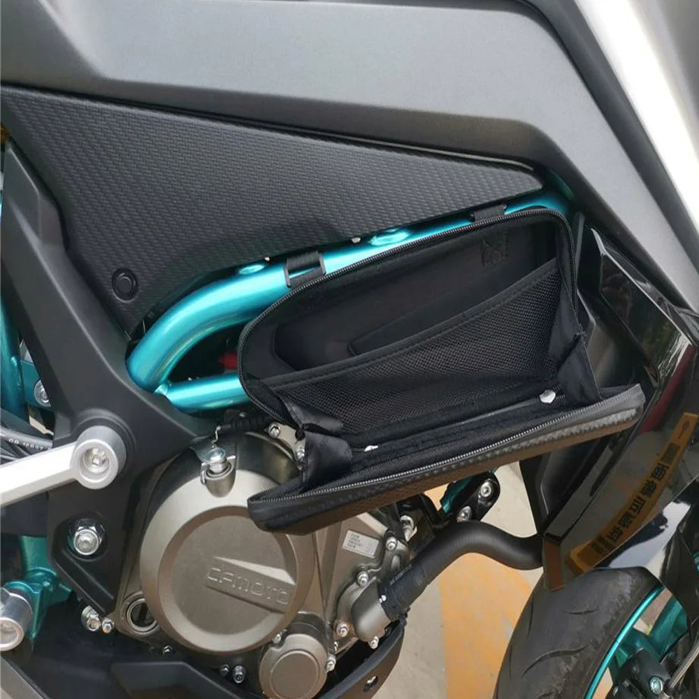 For Z900 Z650 Z800 Z1000 Z400 Z1000SX Z900RS Z250 Z300 Adventure Motorcycle Modified Side Bag Waterproof Triangle Side Bag Hard