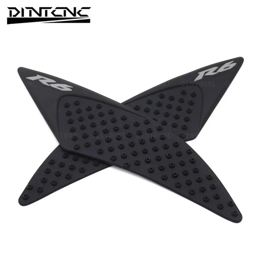 Anti-Slip Rubber Stickers for YAMAHA YZF-R6 2017-2022 Motorcycle Fuel Tank Side Protection Pad YZFR6 2020 2021 YZF R6 2018 2019