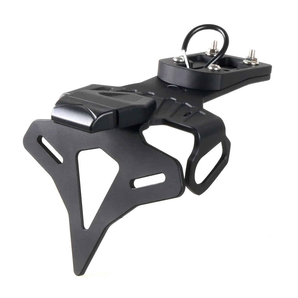 ZX6R ZX636 2024-2025 Motorcycle Rear License Plate Holder for KAWASAKI ZX-6R LED Light Short Plate License Number Holder Racket