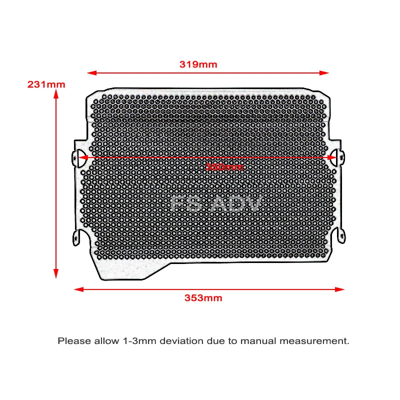 For Yamaha MT-07 FZ-07 MT07 MT FZ 07 2014-2023 2020 2021 2022 FZ07 MT07 Motorcycle Radiator Grille Guard Cover Fuel Tank Protect