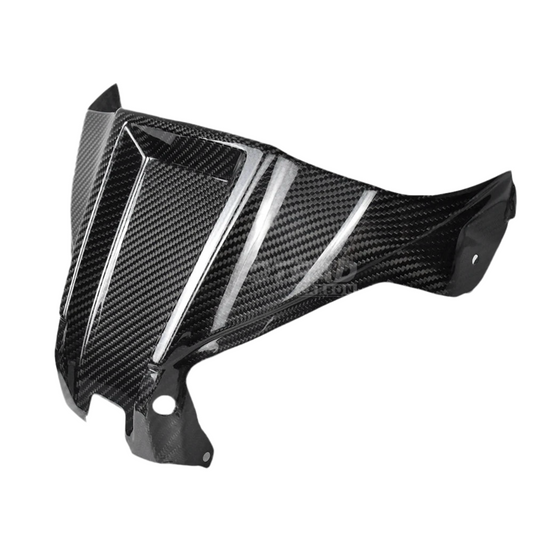 Tapa superior de depósito en fibra de carbono real 3k KAWASAKI ZX 10R 2011-2024