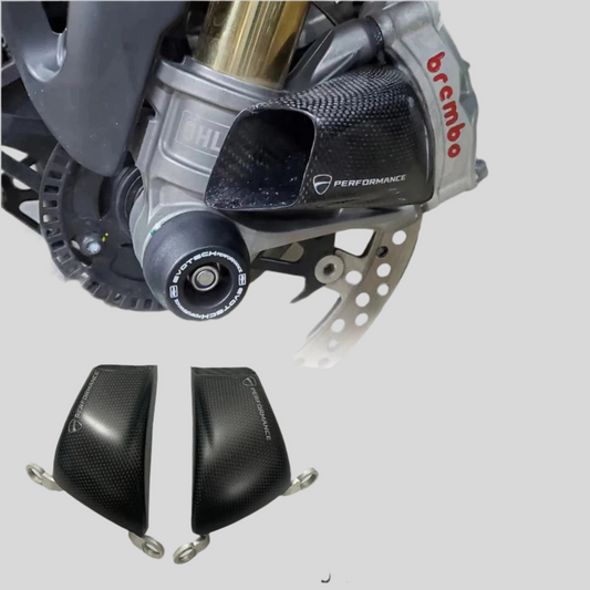 Aireadores de pinzas de freno en fibra de carbono DUCATI Panigale Streetfighter MTS V4 V4S V4SP SP SP2 100MM