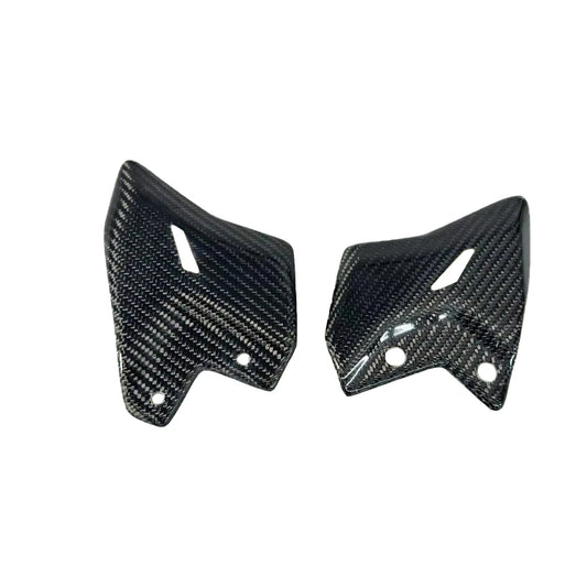 Suitable for Kawasaki Ninja 650-Z650 Motorcycle Accessories Rear Pedal Wing Board Carbon Fiber Rear Guard Board 2017-2024