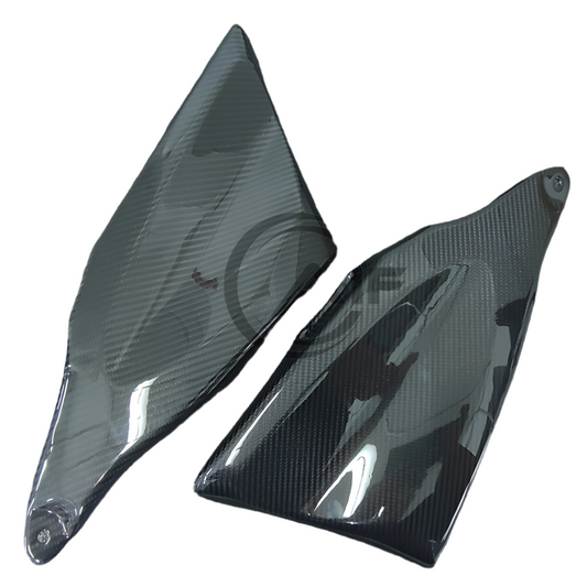 Tapas laterales de fibra de carbono Yamaha MT09 FZ09 SP 2021 2022 2023
