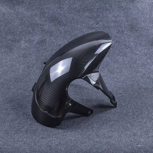 100% Dry Carbon Fiber Motorcycle Front Fender Hugger Mudguard for HONDA CBR650R CB650R 2019 2020 2021 2022 2023