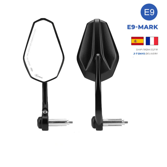 Universal Motorcycle Bar End Mirror 7/8" 22Mm Motorcycle Rear View Mirror for MT09 MT07 R1200GS for HONDA CBR 600 Z1000 Z800